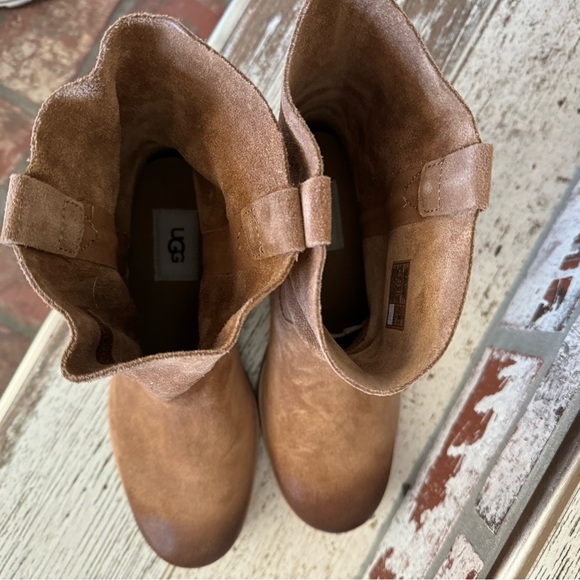 UGG JOSEFENE SHORT boot!SUPER SOFT leather!!Cute&comfy/unisex but womens sizing! - Picture 9 of 14